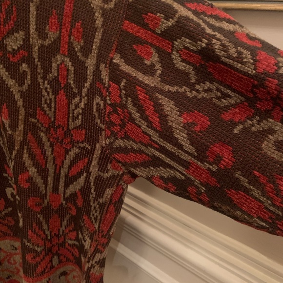 Beautiful vintage Jaeger tunic length chenille sweater. Size M - Picture 6 of 6